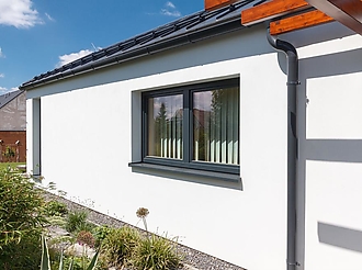 Ukázka dvoukřídlých plastových oken